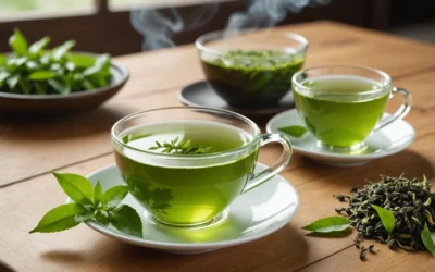 Thé vert: l’élixir secret des femmes pour une santé rayonnante