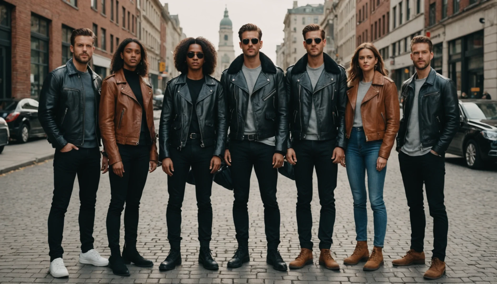 5 façons de porter le Blouson Cuir Aviateur en mi-saison pour femmes et hommes