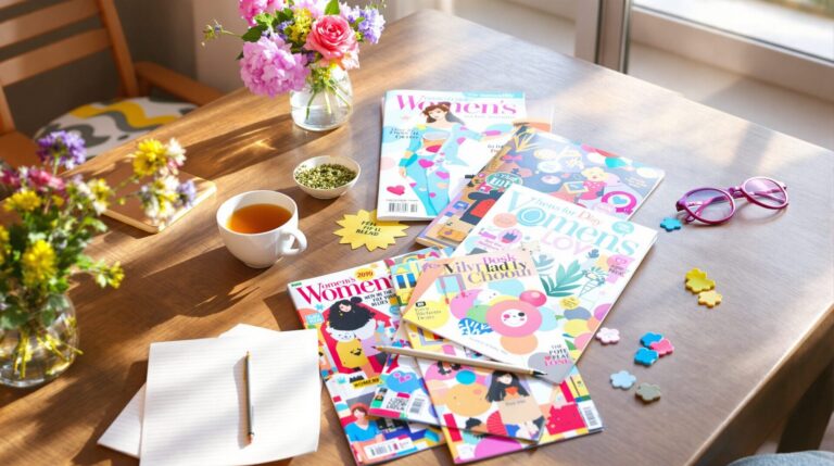 5 magazines féminins qui célèbrent le bien-être et la créativité au quotidien