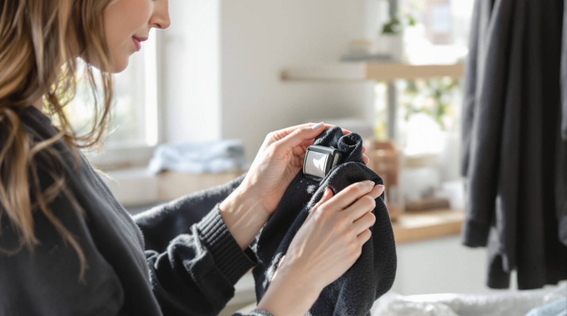 comment retirer les peluches d'un pull