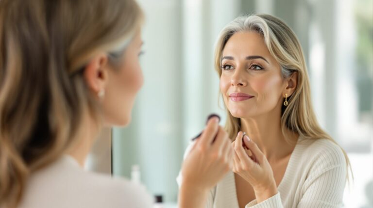 se maquiller à 50 ans