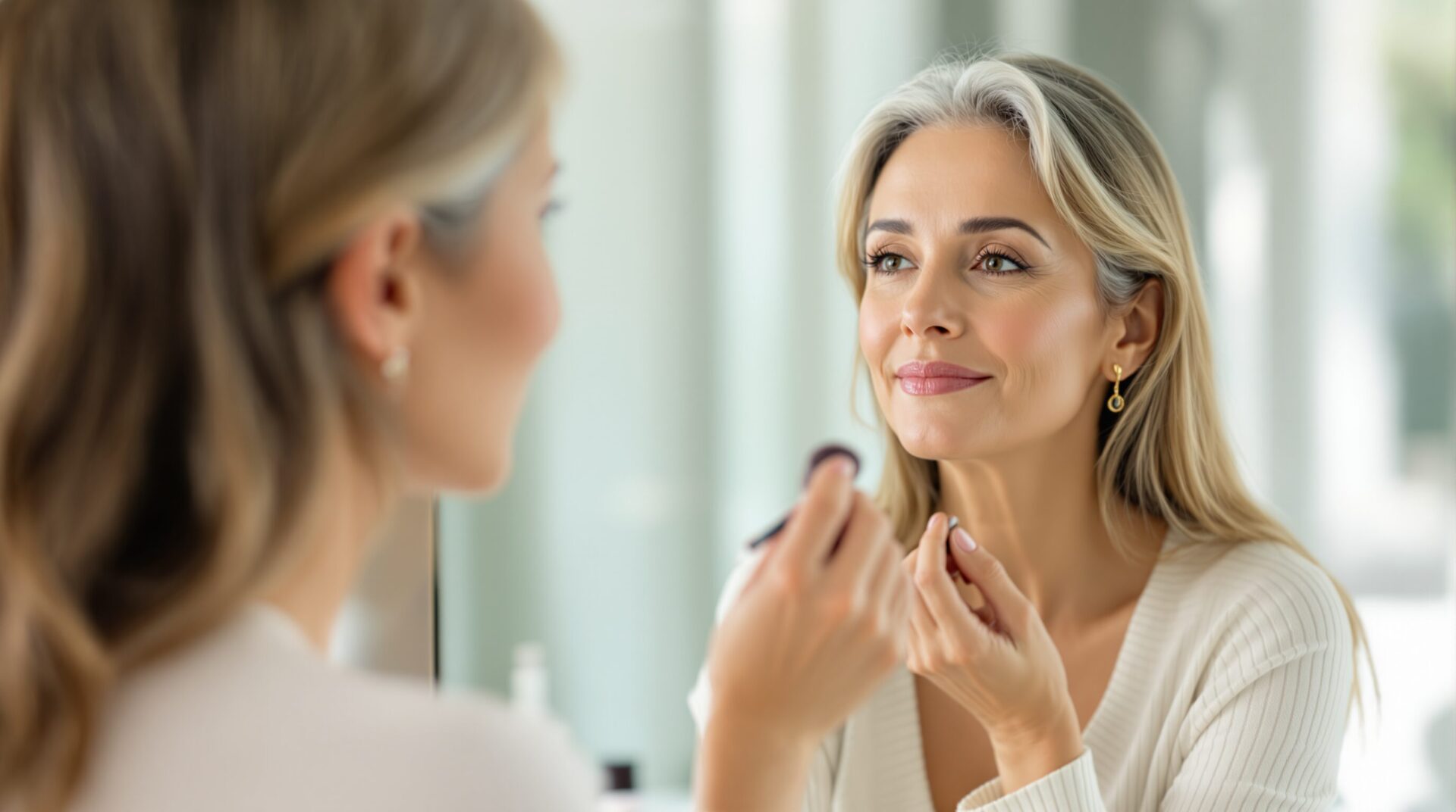 se maquiller à 50 ans