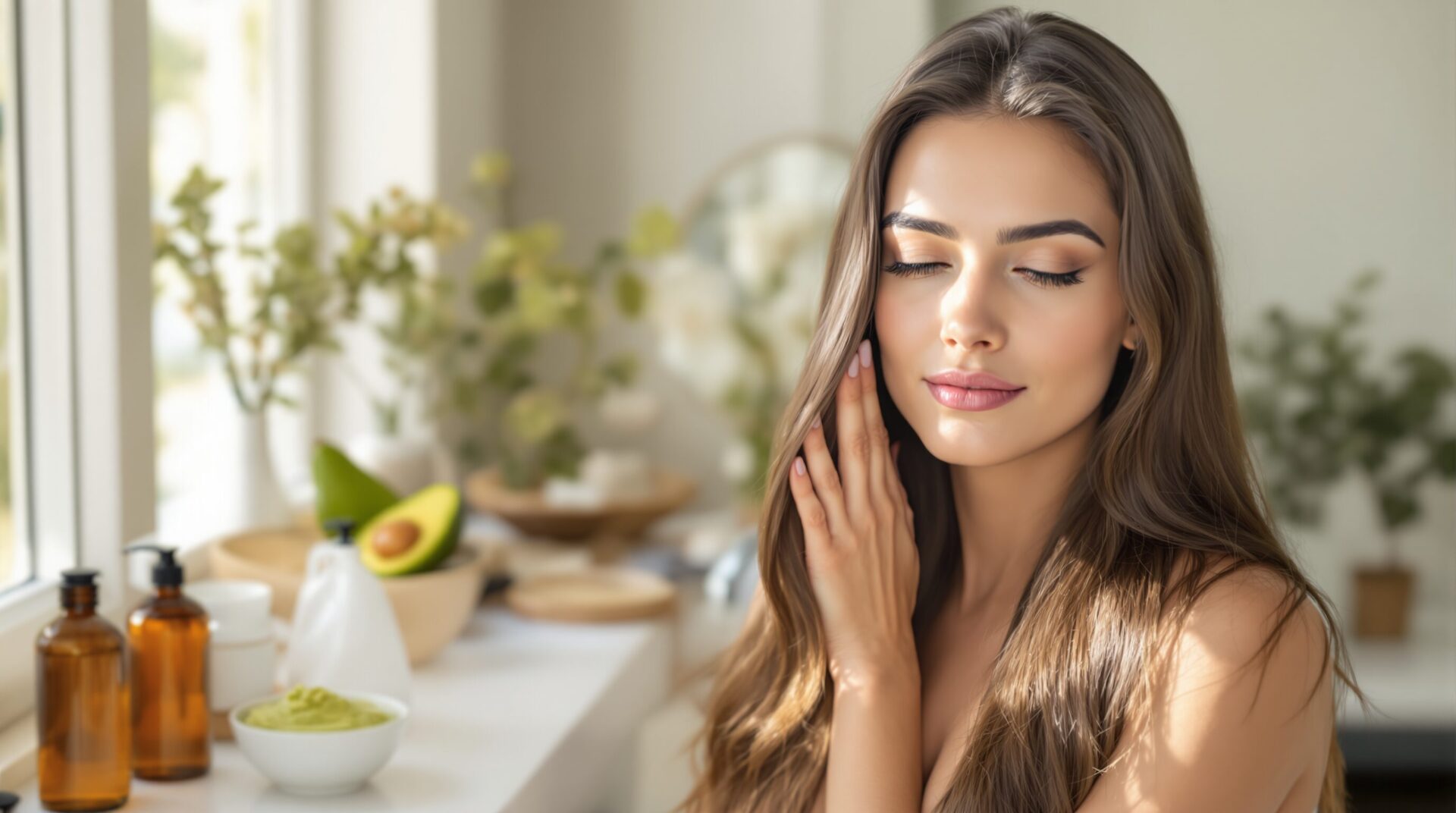 soins maison pour cheveux secs