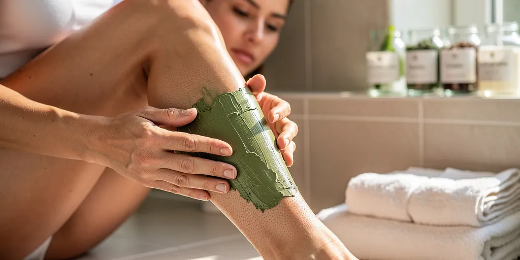 argile verte et oedeme