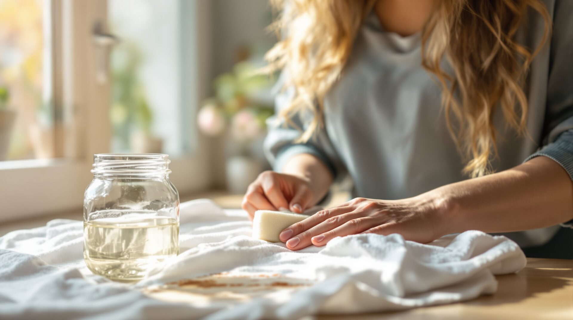 détachant textile maison