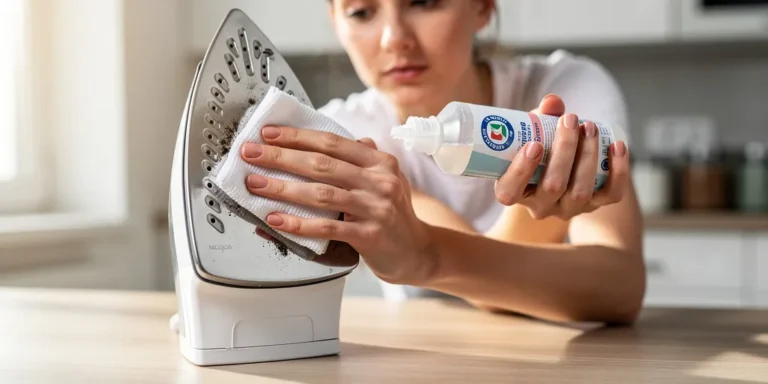 nettoyer la semelle de fer