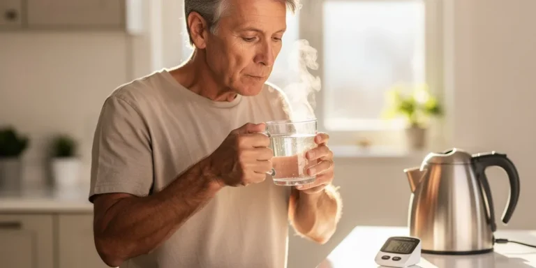 bienfait de boire de l'eau chaude