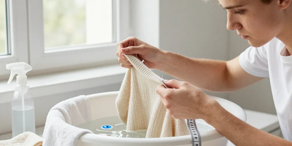 comment rattraper un vêtement qui a rétréci au sèche-linge