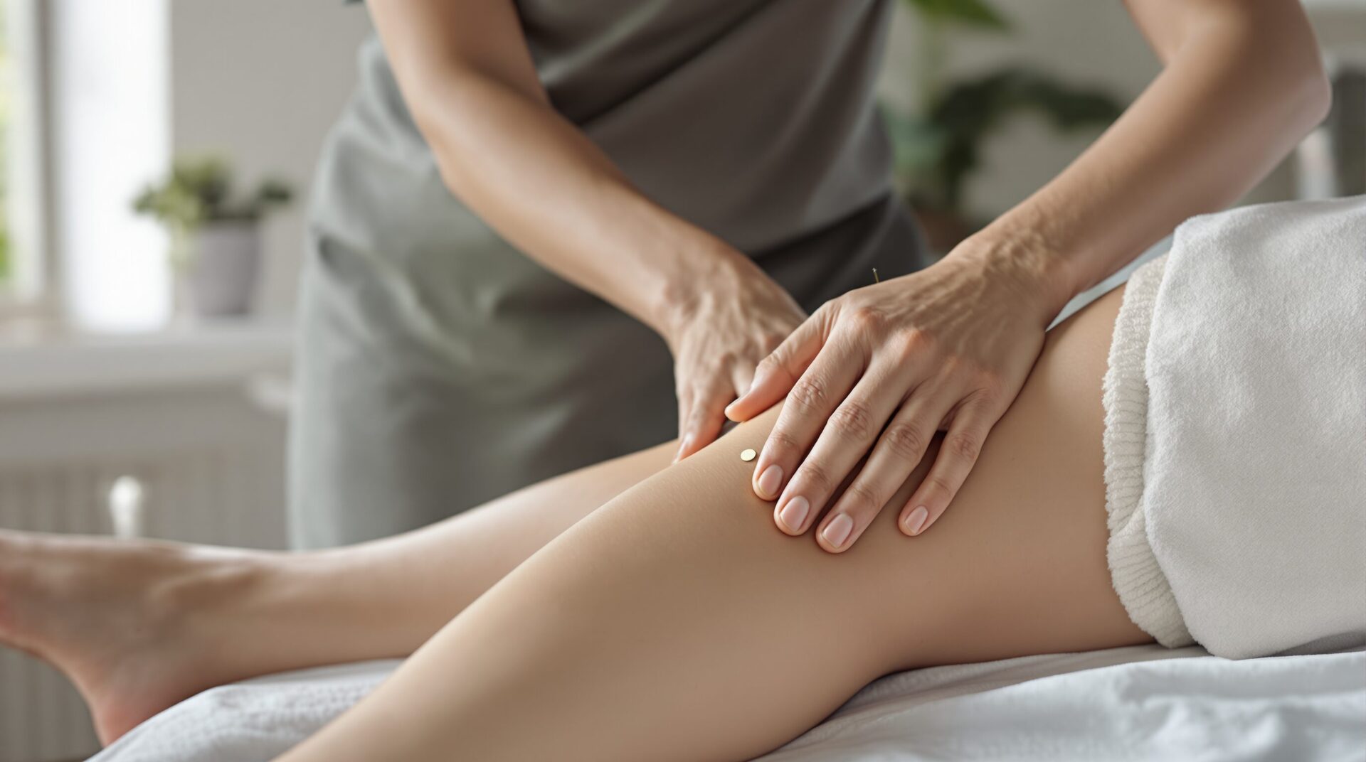 point acupuncture jambe gauche