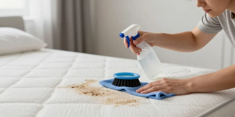 comment enlever des taches de caca sur un matelas