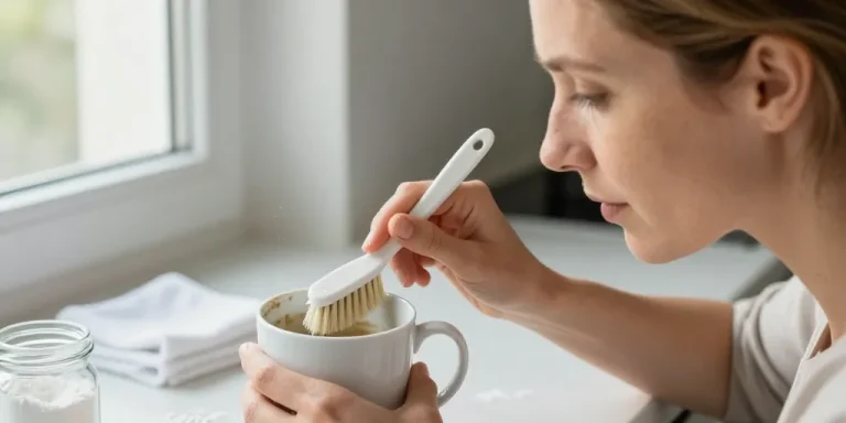 comment enlever une tache de thé incrustée