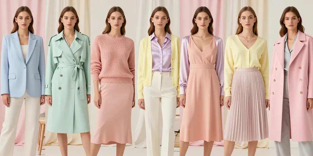 vetement pastel femme