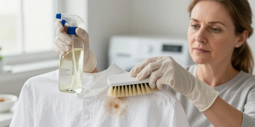 comment enlever des taches de moisissure sur un vetement