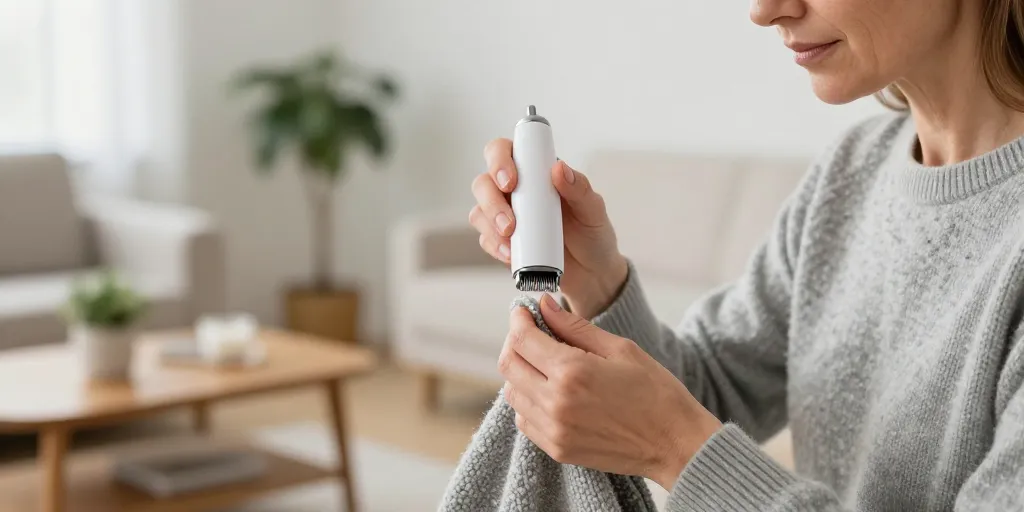 comment enlever les bouloches d'un pull