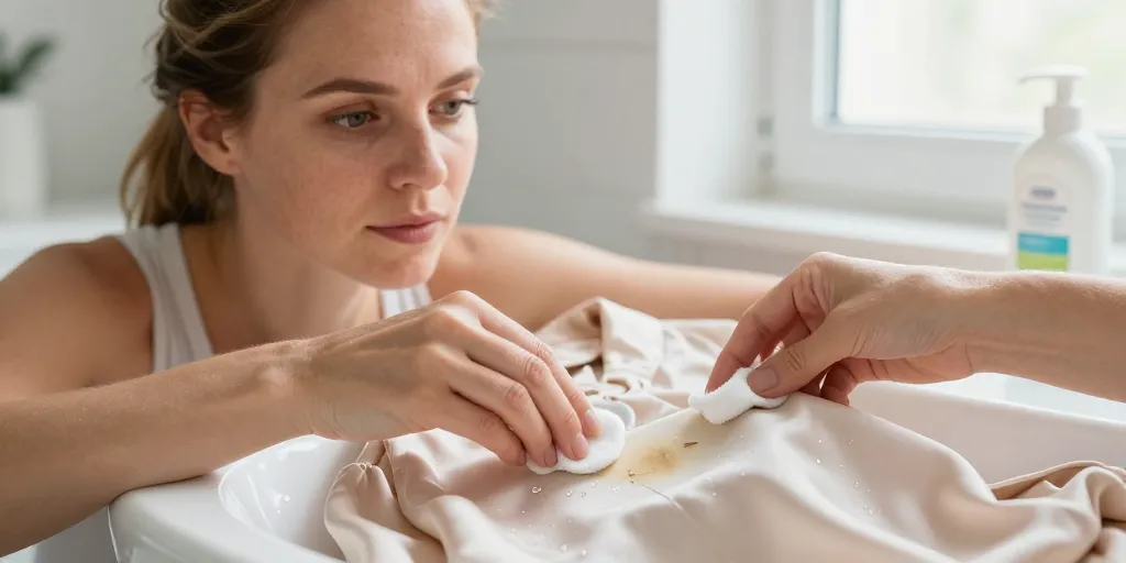 enlever une tache de the