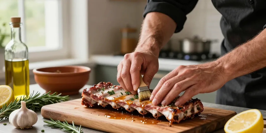 marinade cote de porc