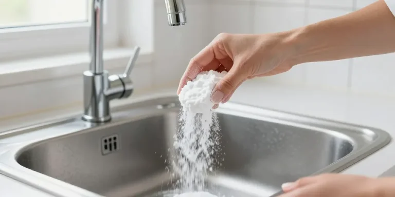 déboucher les canalisations avec du bicarbonate de soude