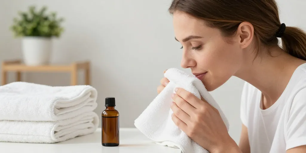 huile essentielle pour parfumer le linge