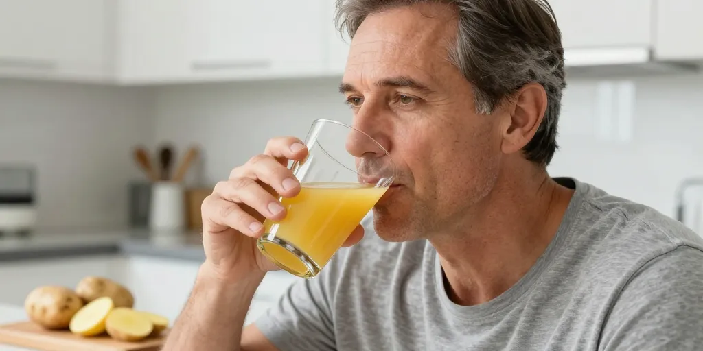 jus de pomme de terre remède miracle