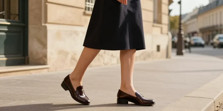 mocassin avec robe