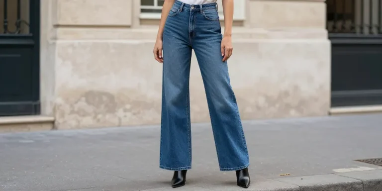 quelles chaussures avec un jean large