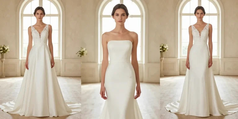 robe mariage fluide