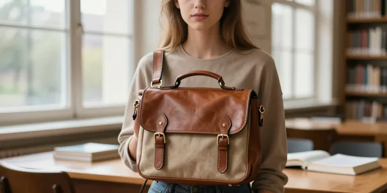 sac bandouliere etudiante