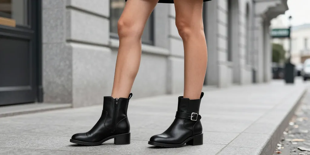 bottines rock chic