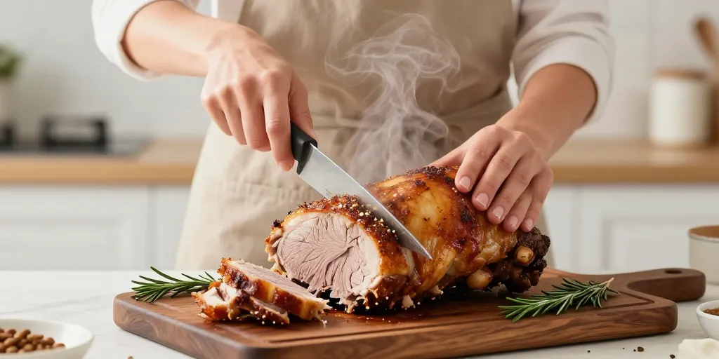 roti de porc air fryer
