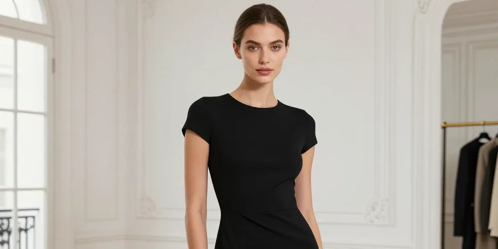 silhouette la petite robe noire