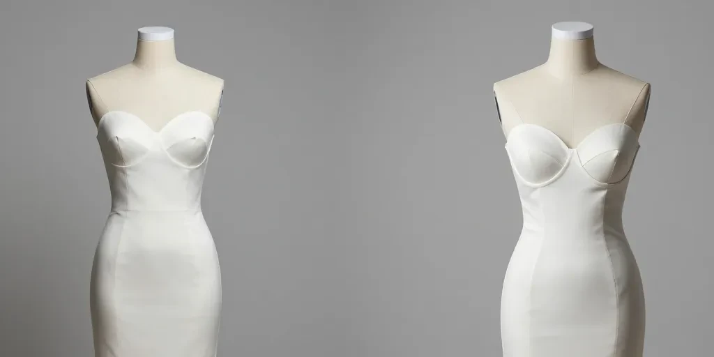 robe pour forte poitrine et petite taille
